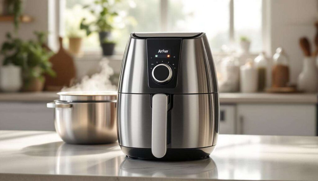Airfryer of frituurpan? Wetenschappers zijn duidelijk: de één vervuilt 100 keer minder