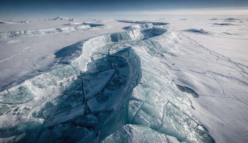 Onverwachte klimaatbondgenoot of tikkende tijdbom: hoe een 100 kilometer lange rots onder het antarctisch ijs de strijd tegen opwarming kan redden én verwoesten